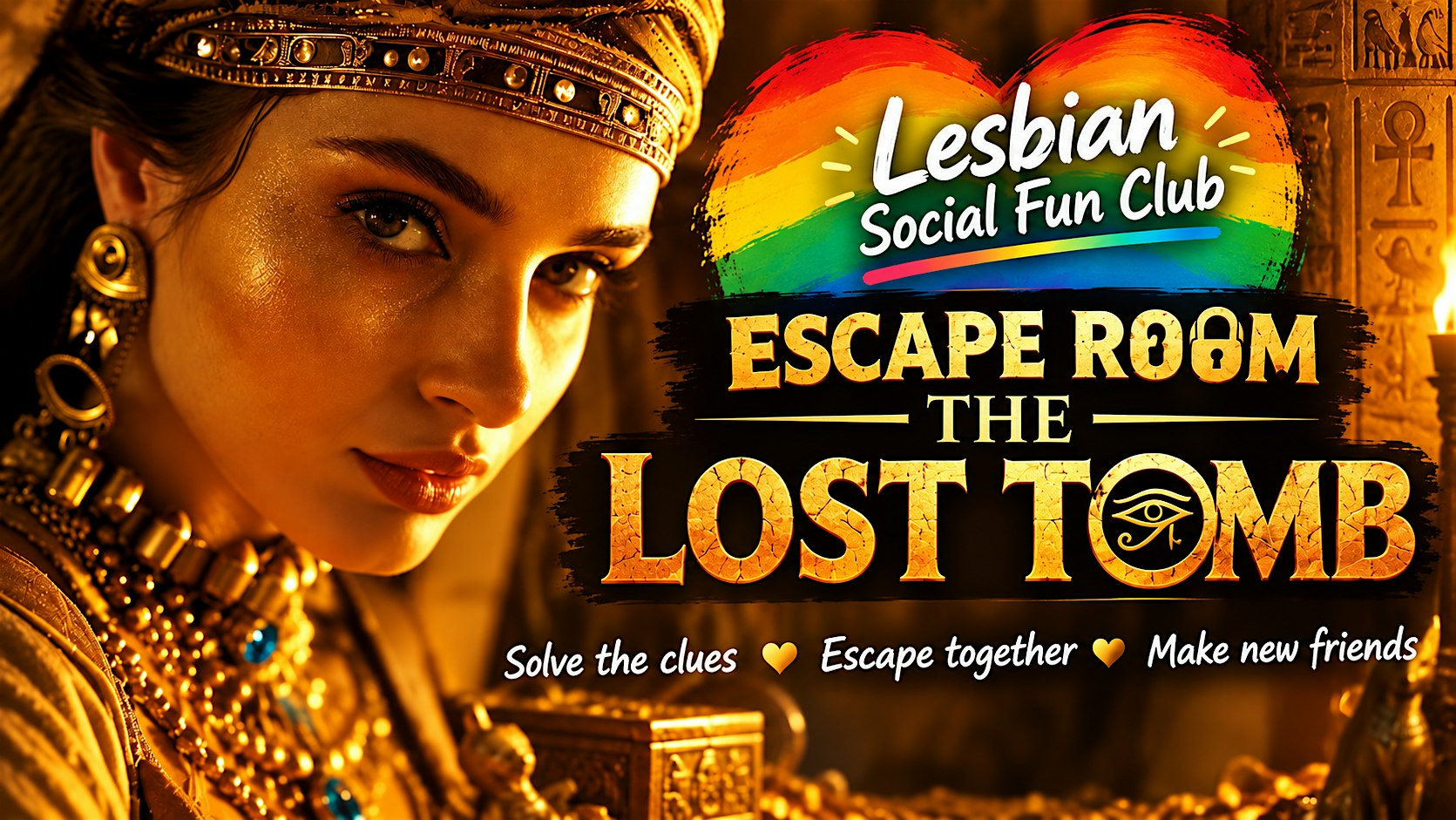 Lesbian Social Escape Room Adventure