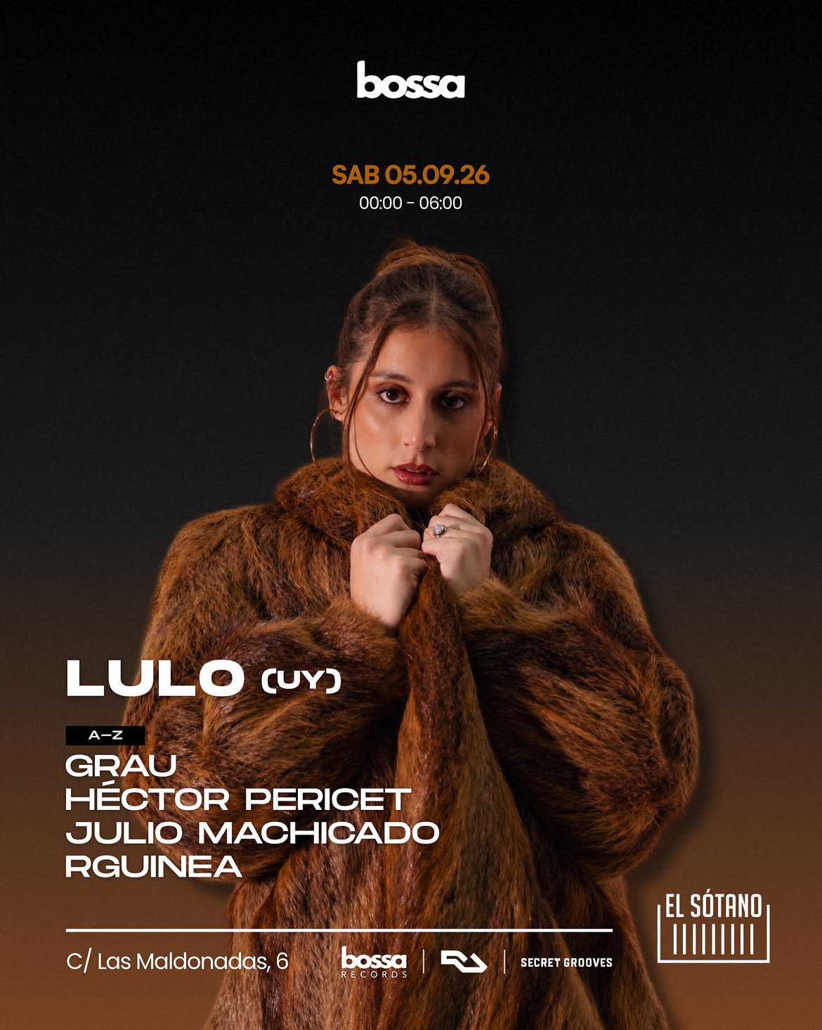 BOSSA: Lulo, Julio Machicado, Héctor Pericet, Grau, Rguinea