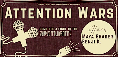 ATTENTION WARS COMEDY SHOWCASE