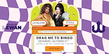 Drag Me To Bingo at Trident Booksellers & Cafe | October 17th