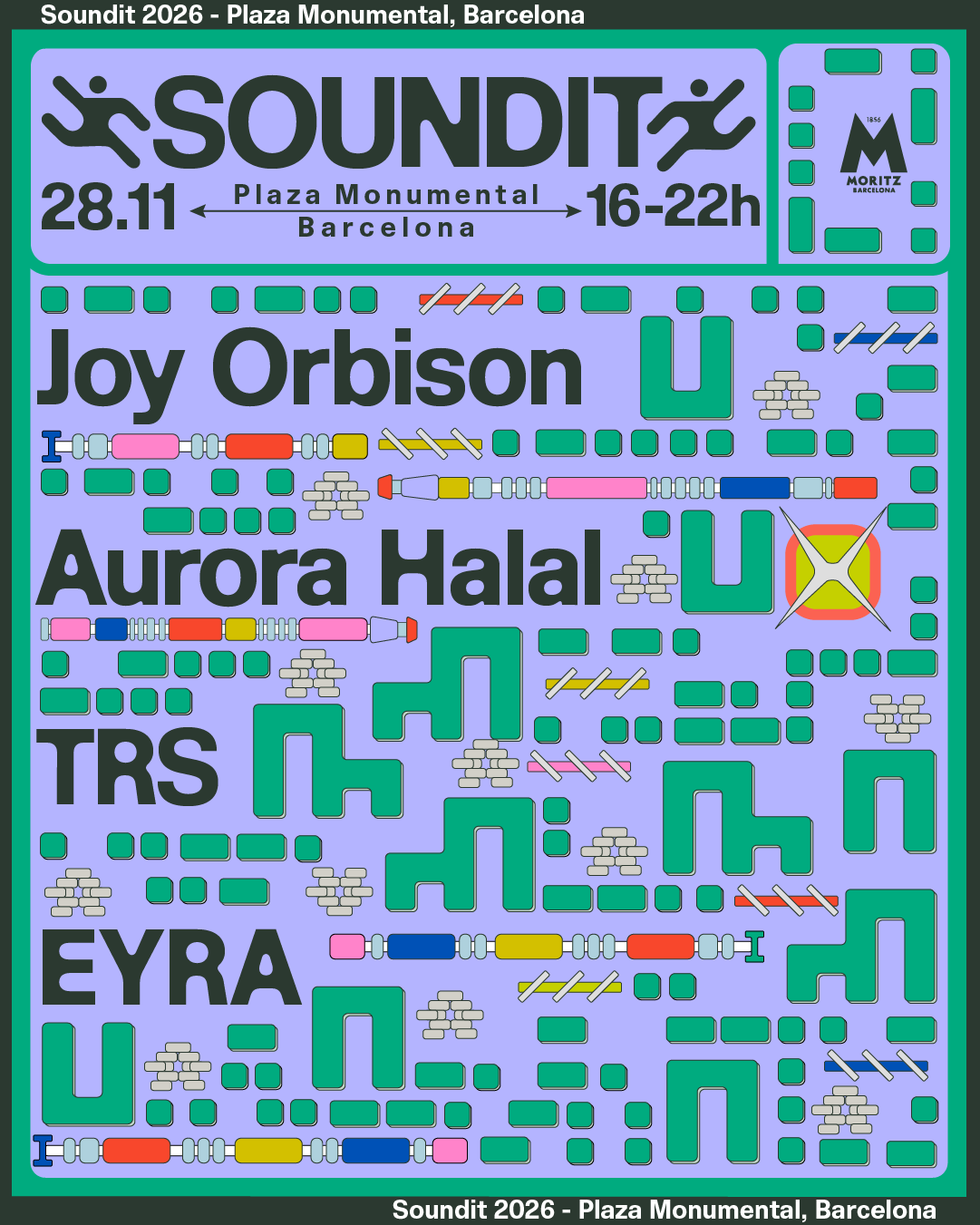 SOUNDIT Plaza: Joy Orbison, Aurora Halal, TRS, EYRA