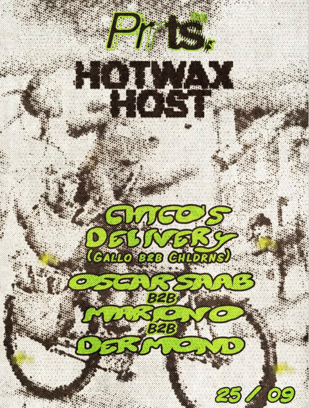 Prrts Hotwax Host