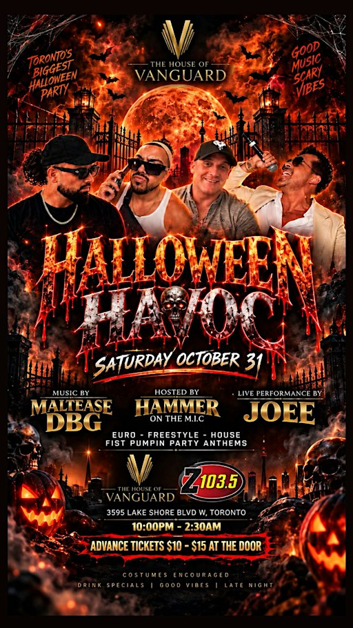HALLOWEEN HAVOC AT THE HOUSE OF VANGUARD