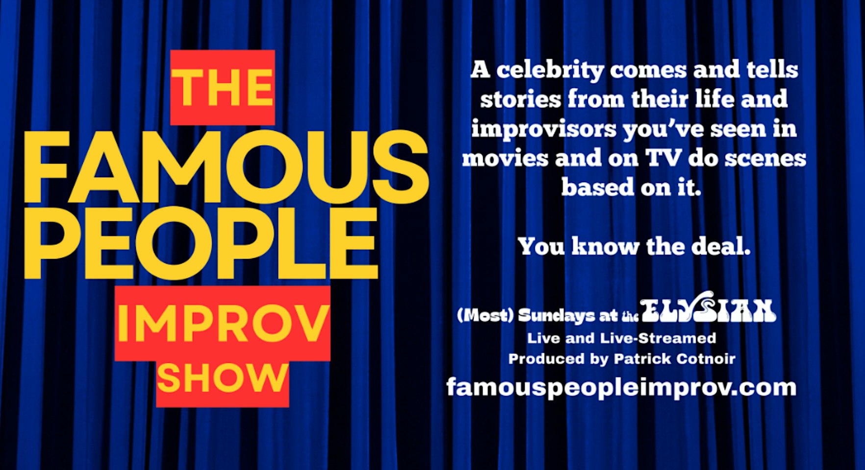 The Famous People Improv Show
