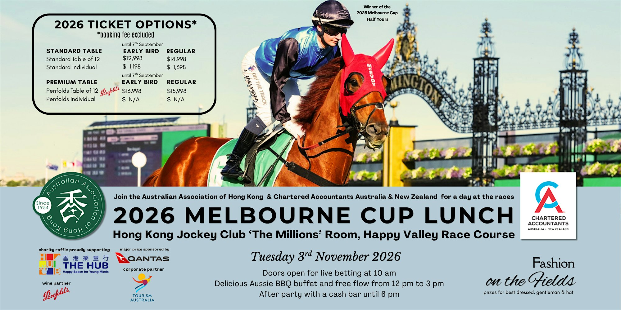 OZHK x CAANZ Melbourne Cup Lunch