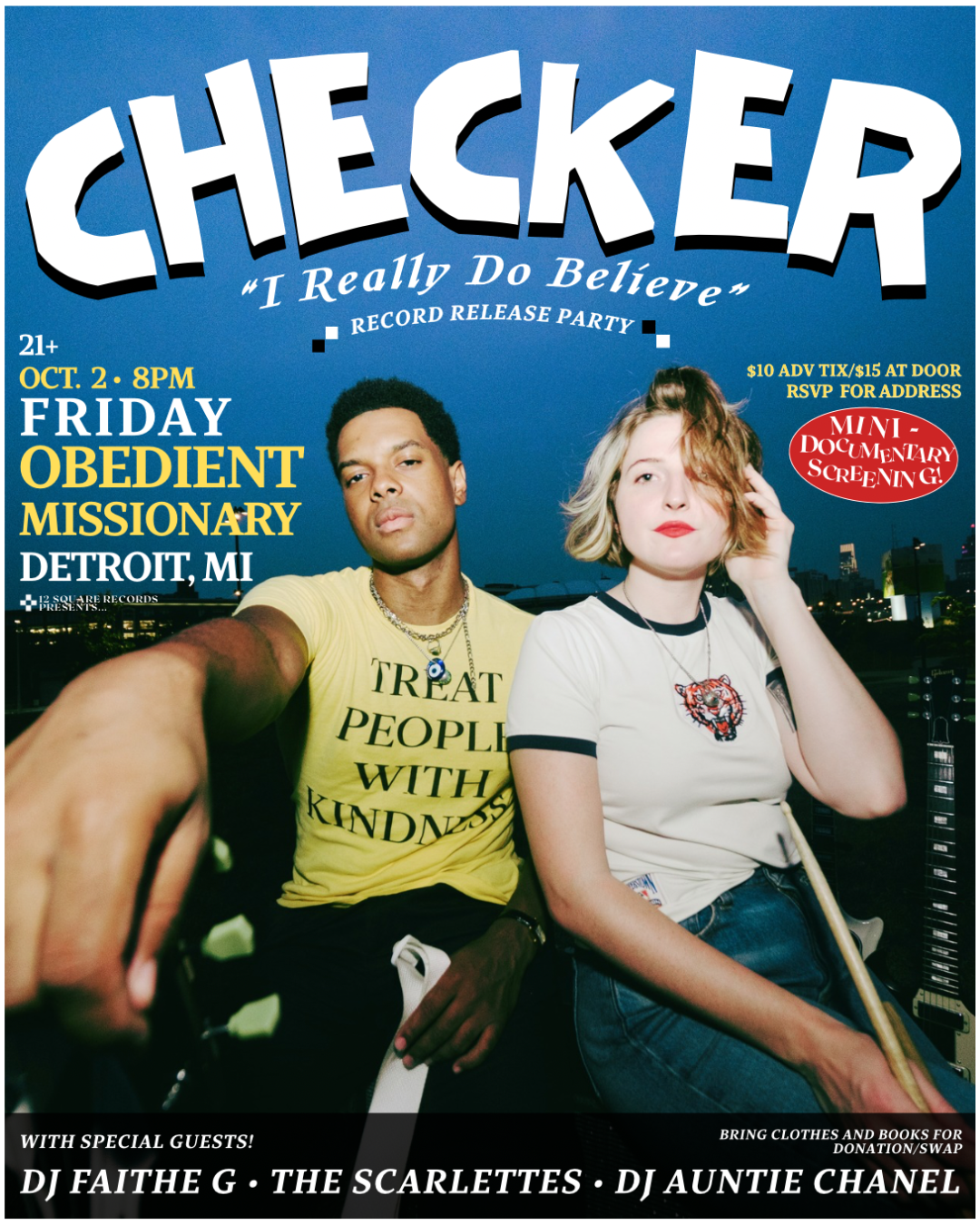 CHECKER 'I Really Do Believe' Album Release Party @Obedient Missionary