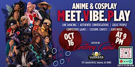 Anime & Cosplay: Meet. Vibe. Play.