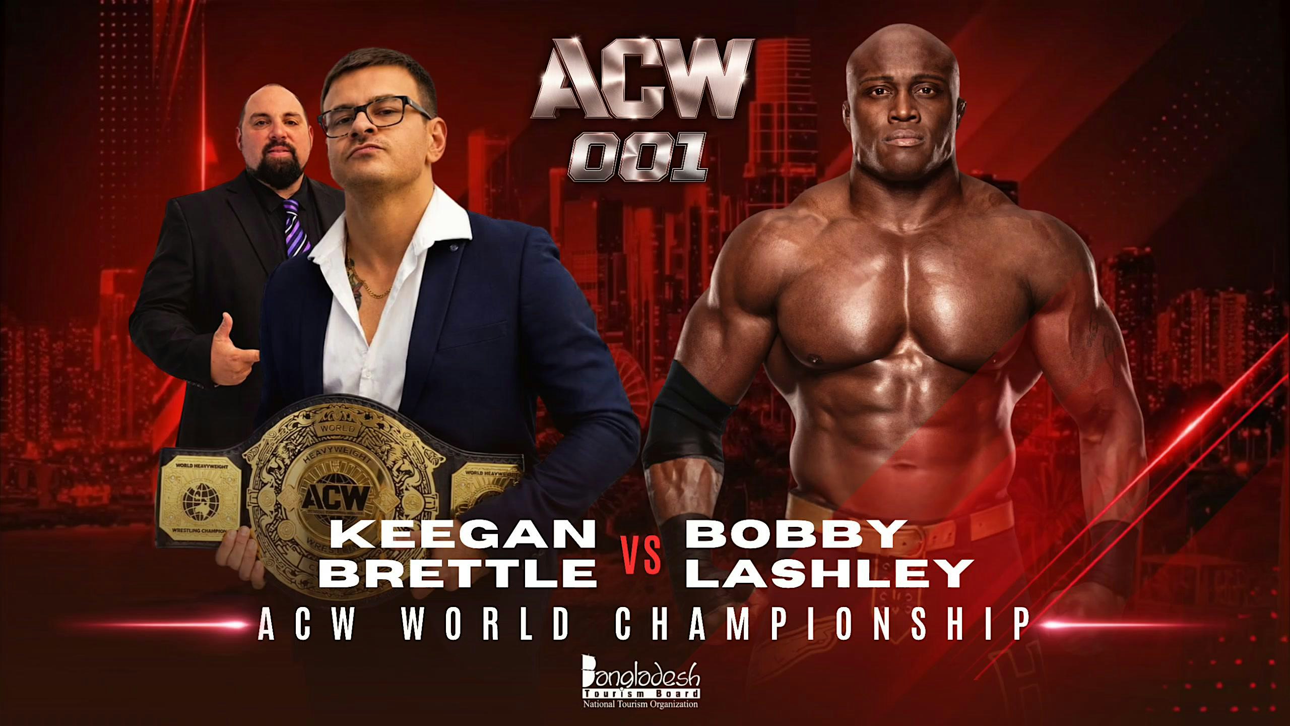 ACW 001 LIVE PRO WRESTLING MELBOURNE PAVILION SEPT 4TH 2026