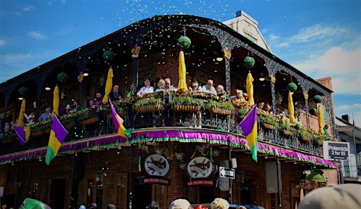 Mardi Gras Balcony Party Tickets Sunday DAY