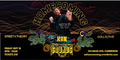 Street Theory Sounds: Homecoming featuring Kon