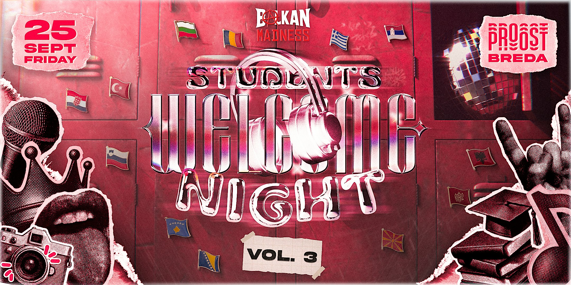 Students Welcome Night Vol. 3 | Balkan Madness