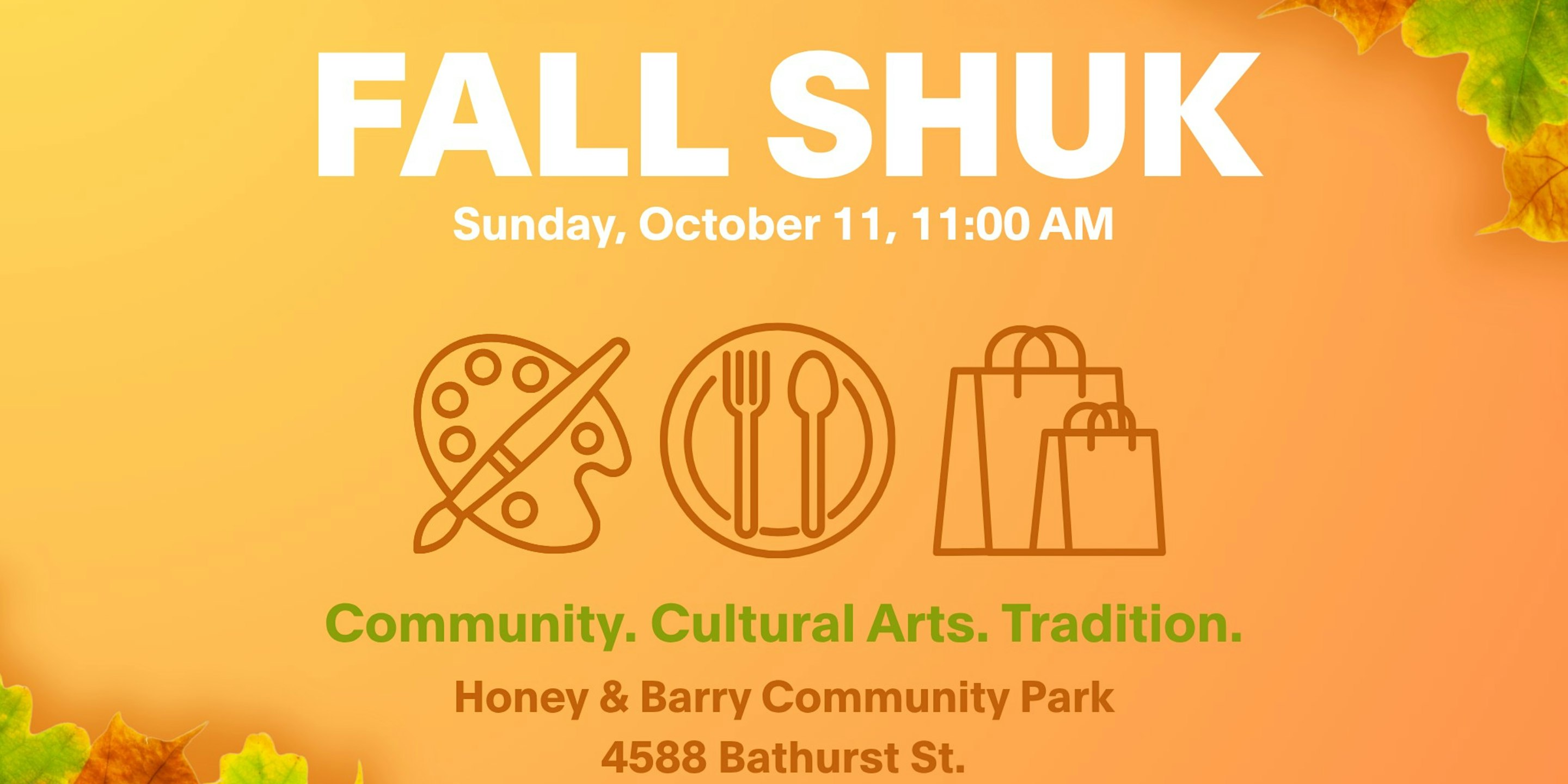 JCC Fall Shuk: The Outdoor Culture Shop Returns