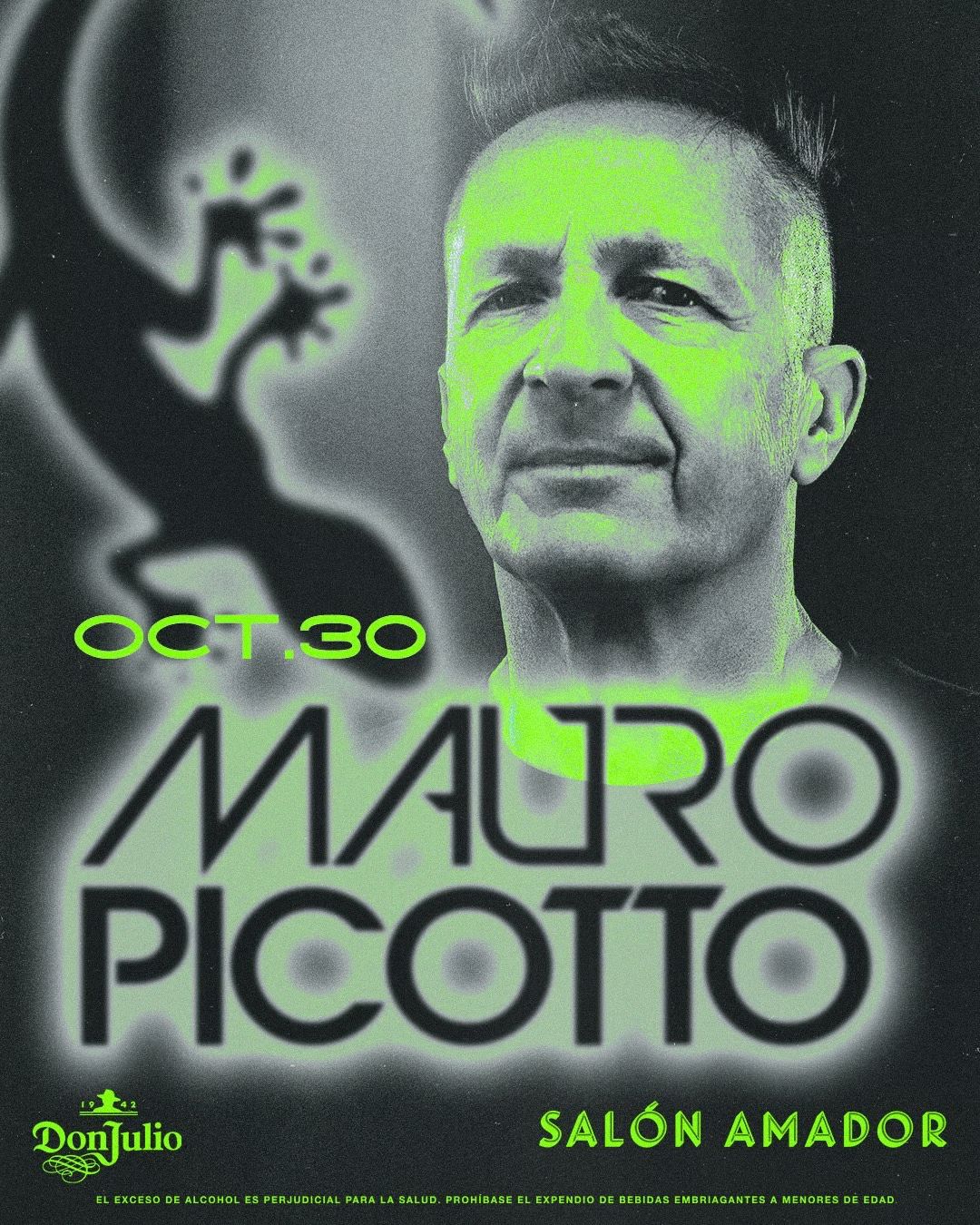 Mauro Picotto at Salón Amador [Techno / Trance]