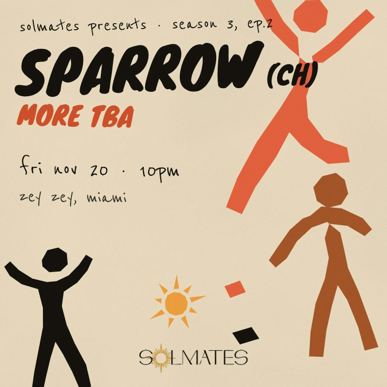 SOLMATES PRESENTS SPARROW (CH)