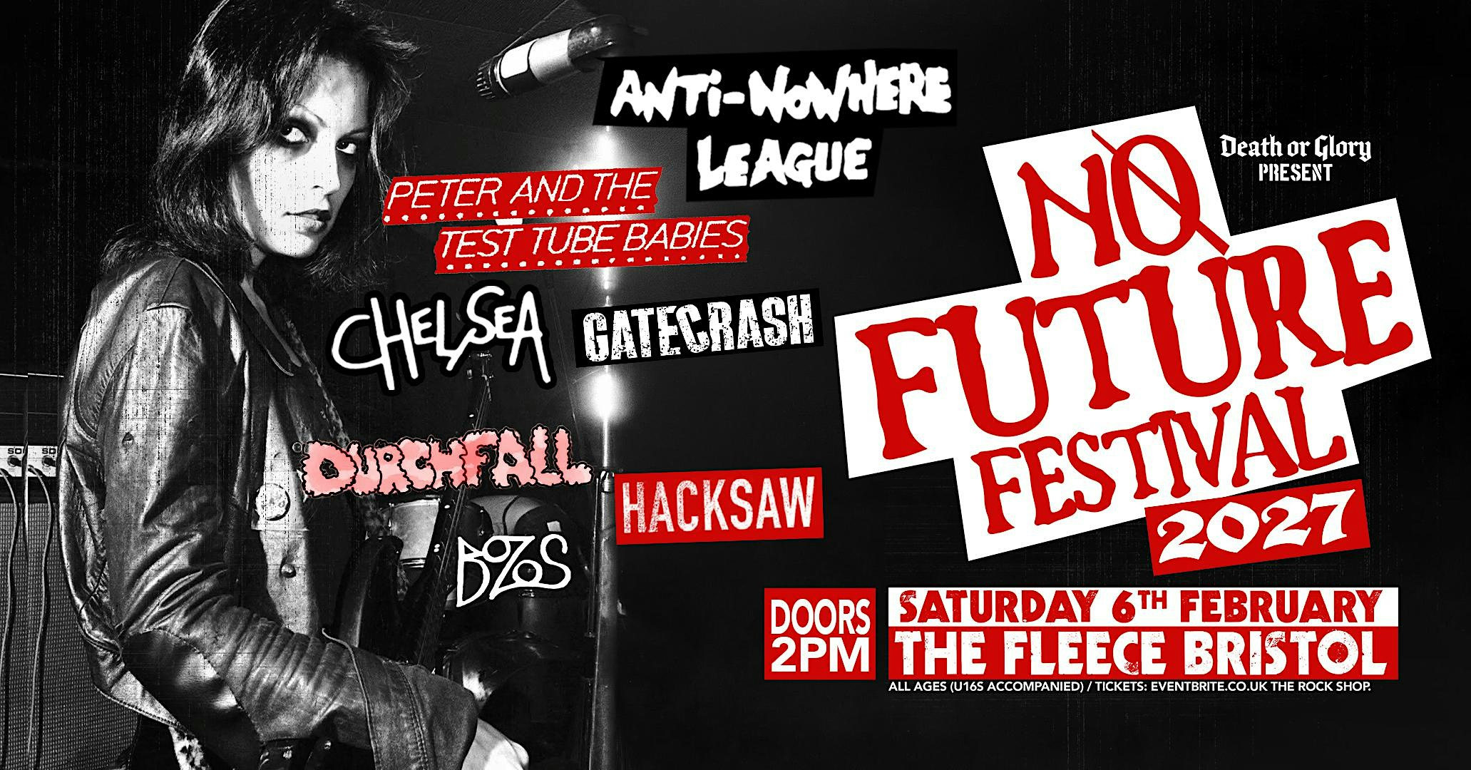 No Future Festival 2027 ft ANWL / PATTTB's / Chelsea / Gatecrash + More