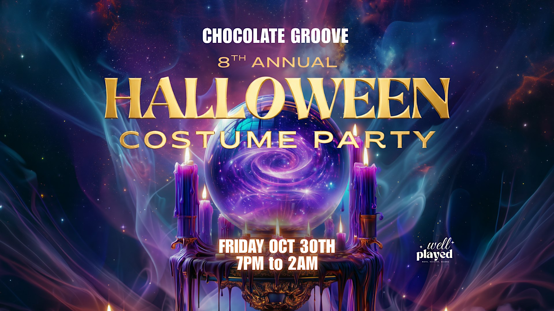 Chocolate Groove - Halloween Costume Party