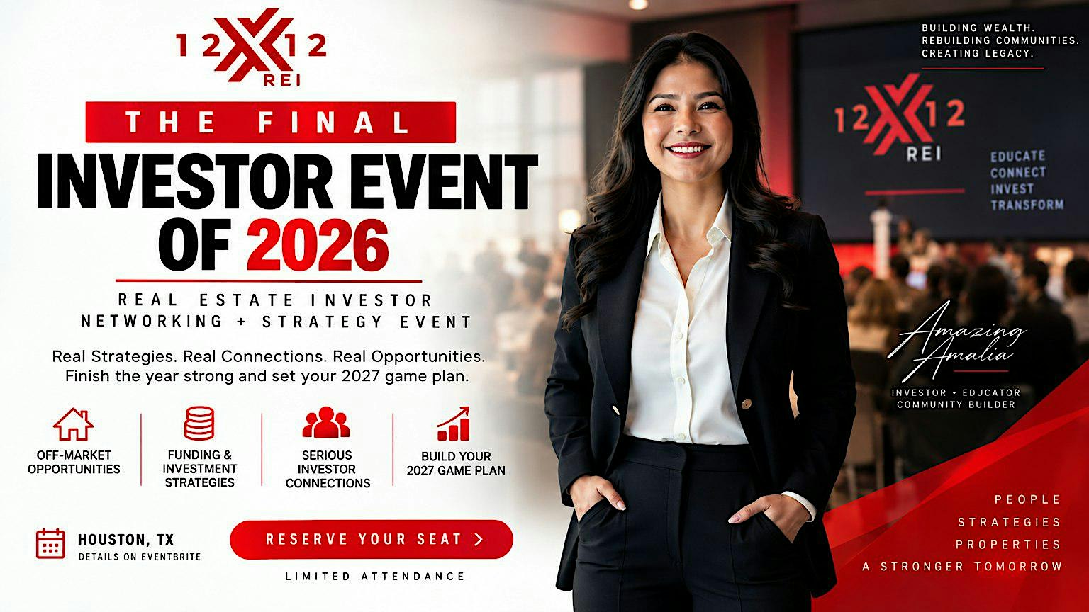 12x12REI: Real Estate Investor Networking & Strategy Event