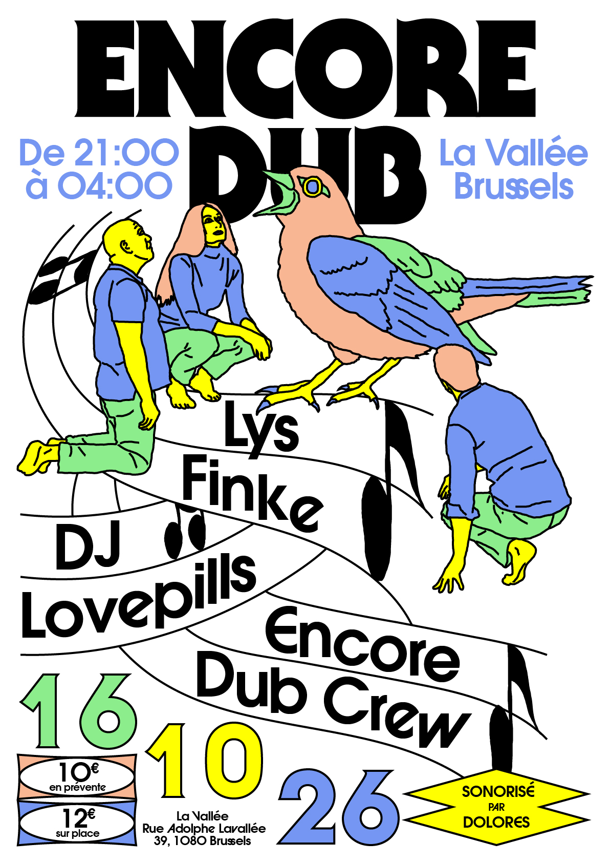 ENCORE DUB #6 : LYS FINKE, DJ LOVEPILLS, ENCORE DUB CREW