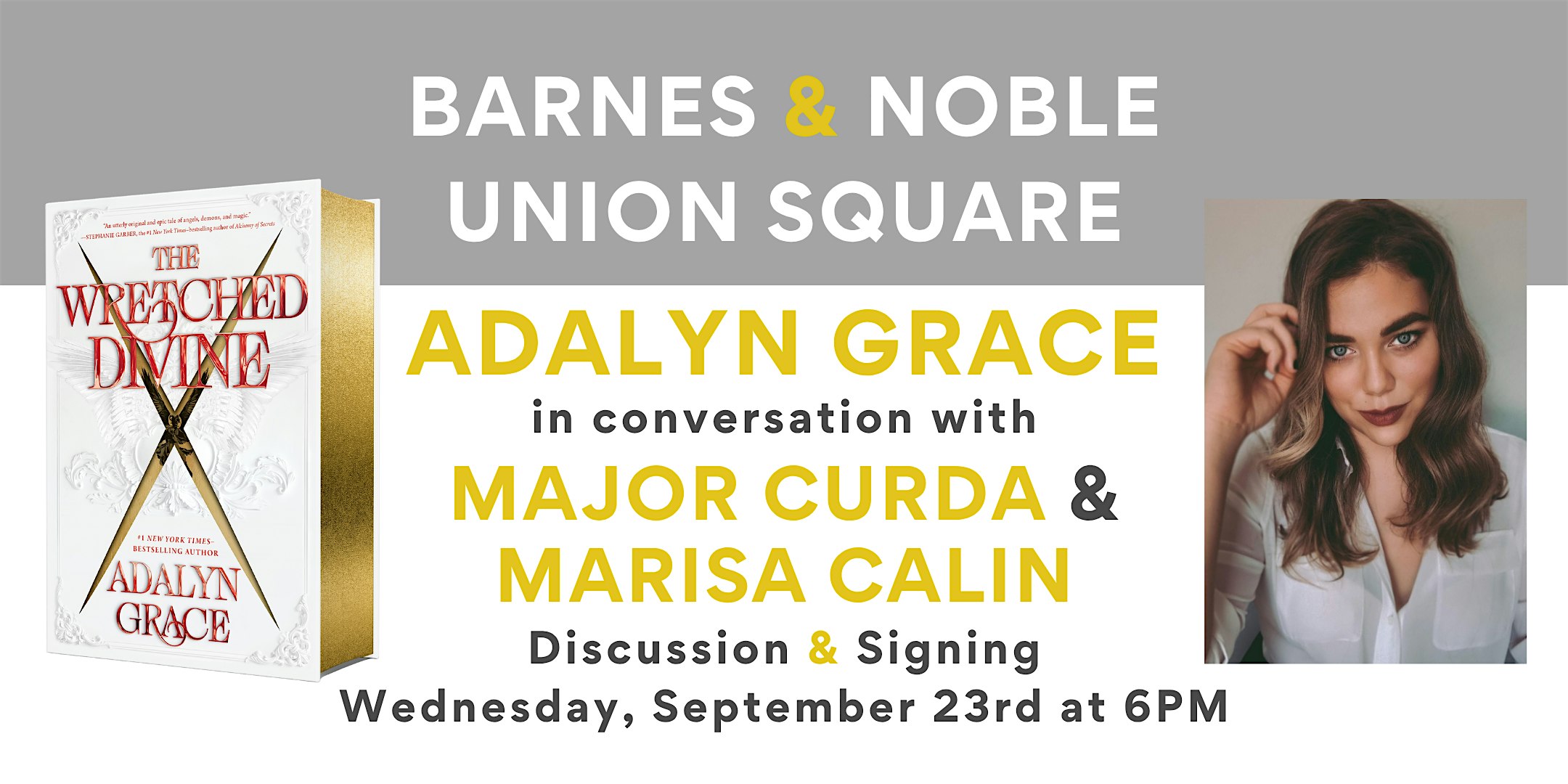 Adalyn Grace discusses THE WRETCHED DIVINE at B&N Union Square