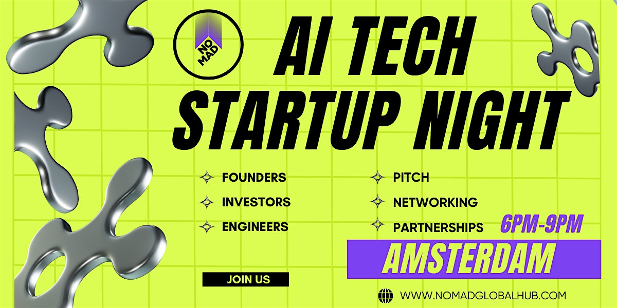 AI Tech & Startup Night - Amsterdam