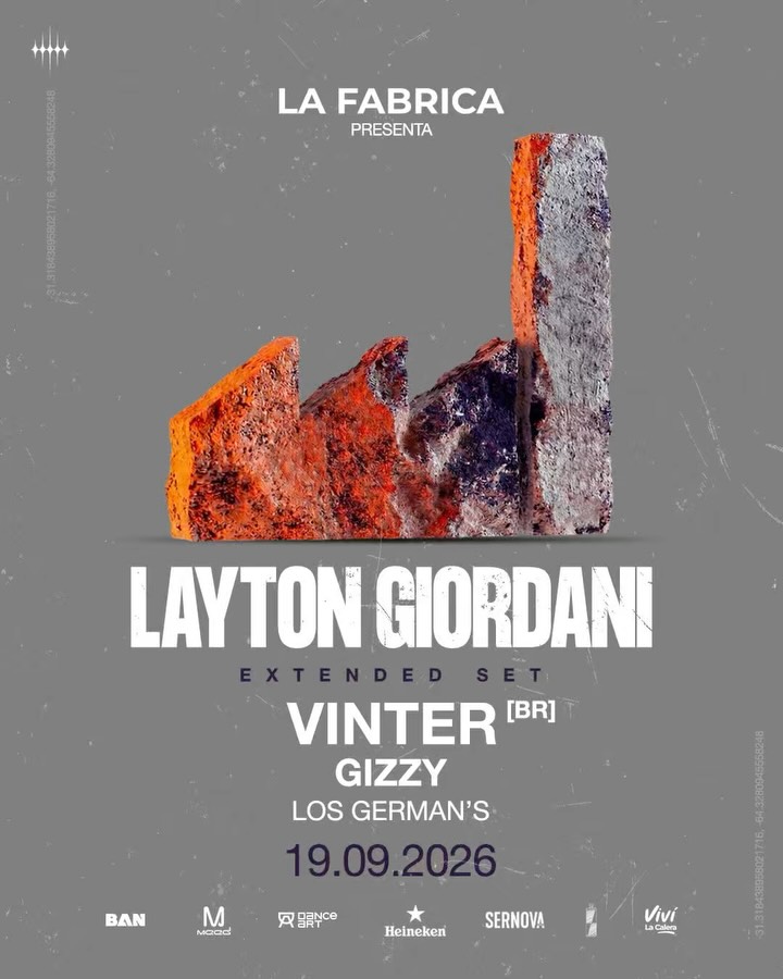 Layton Giordani, La Fábrica, La Calera Córdoba