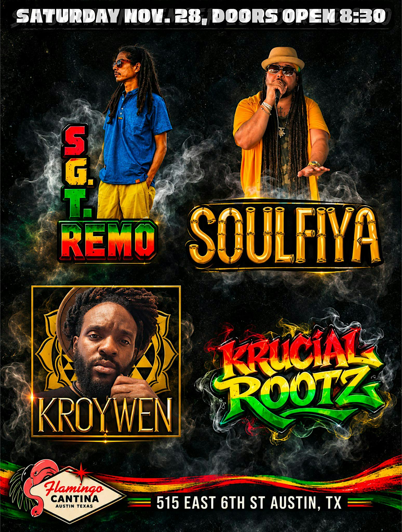 Soulfiya, Kroywen, Sgt Remo, Krucial Rootz - Dancehall & Reggae