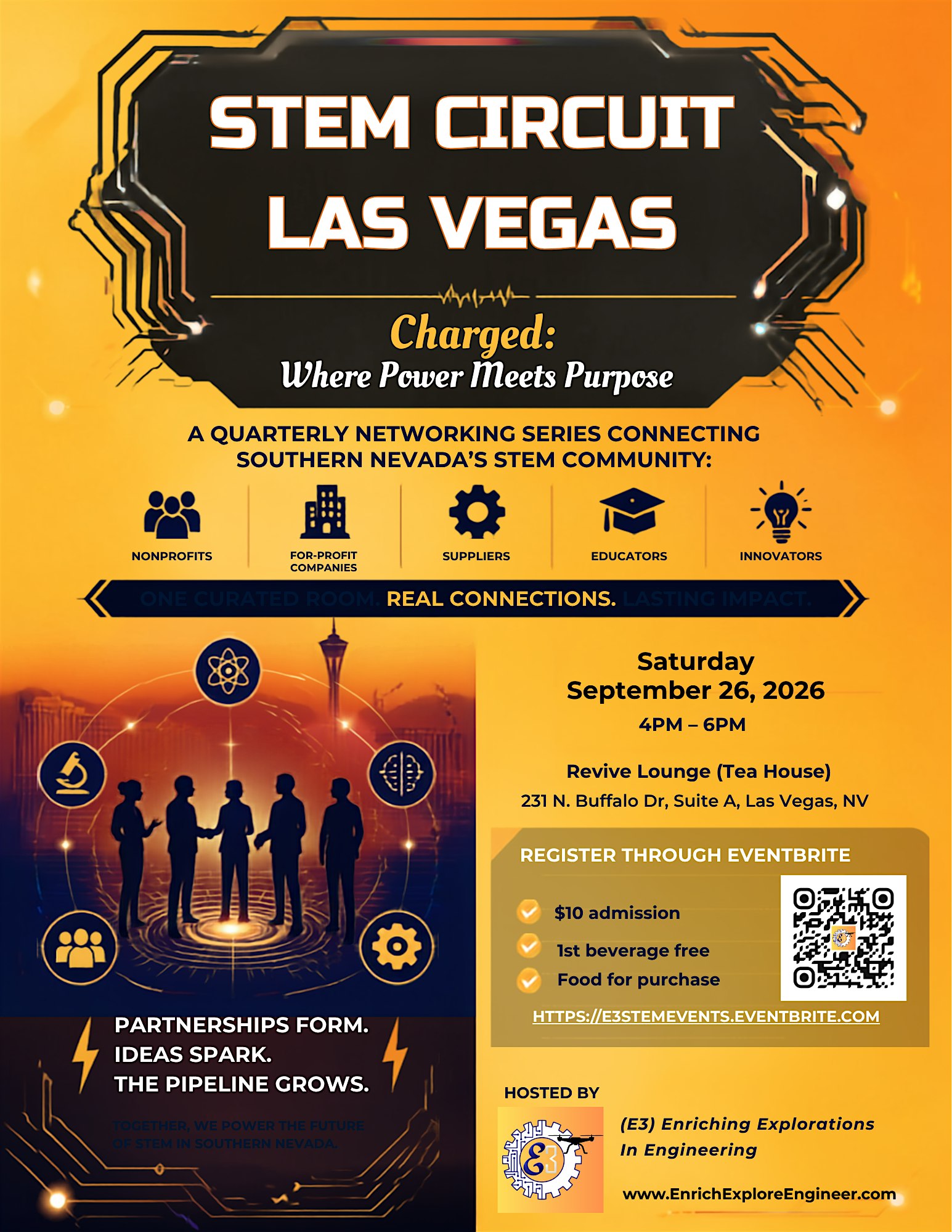 STEM Circuit LV -- Charged:  Where Power Meets Purpose (Networking event)