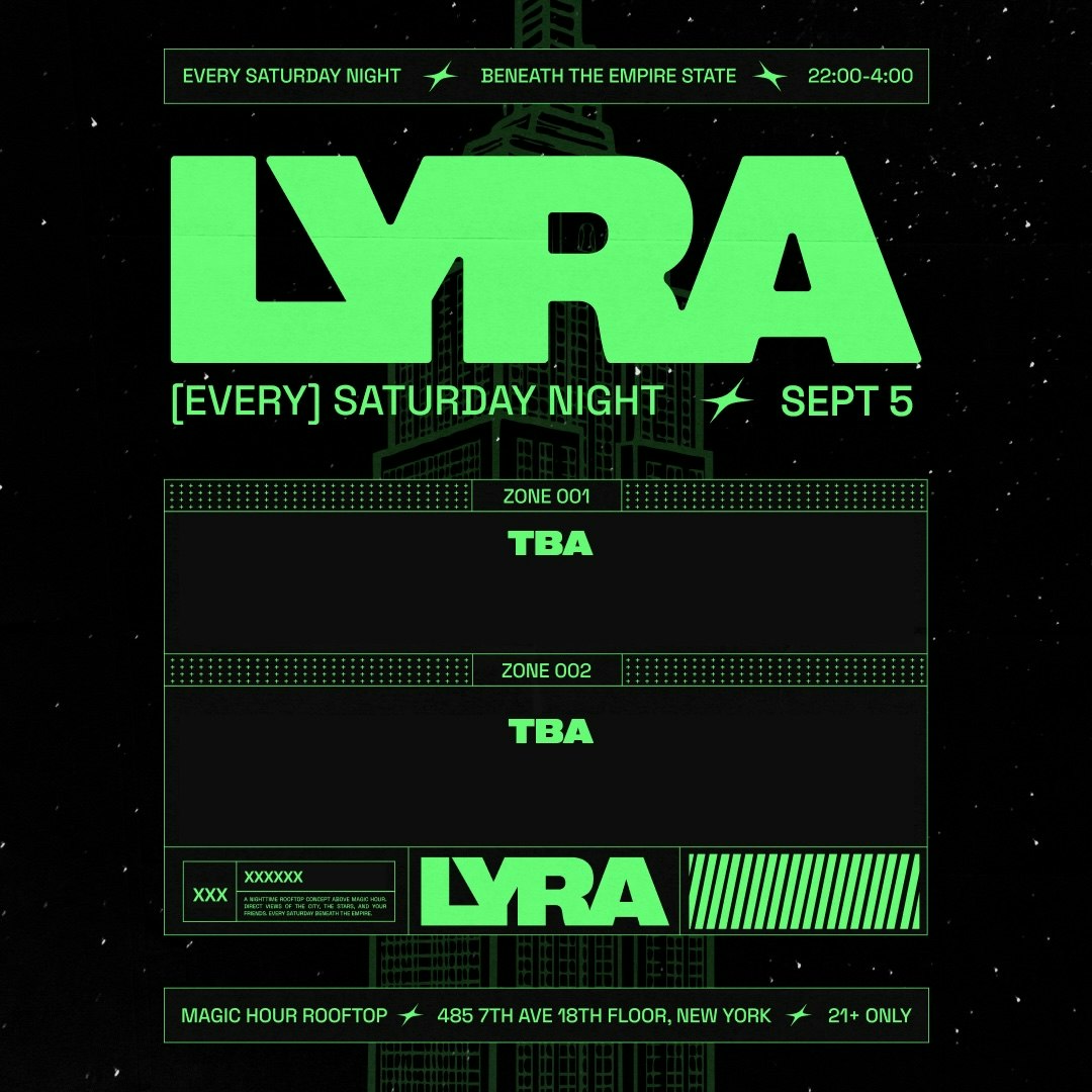 Lyra Rooftop Party - 09.05