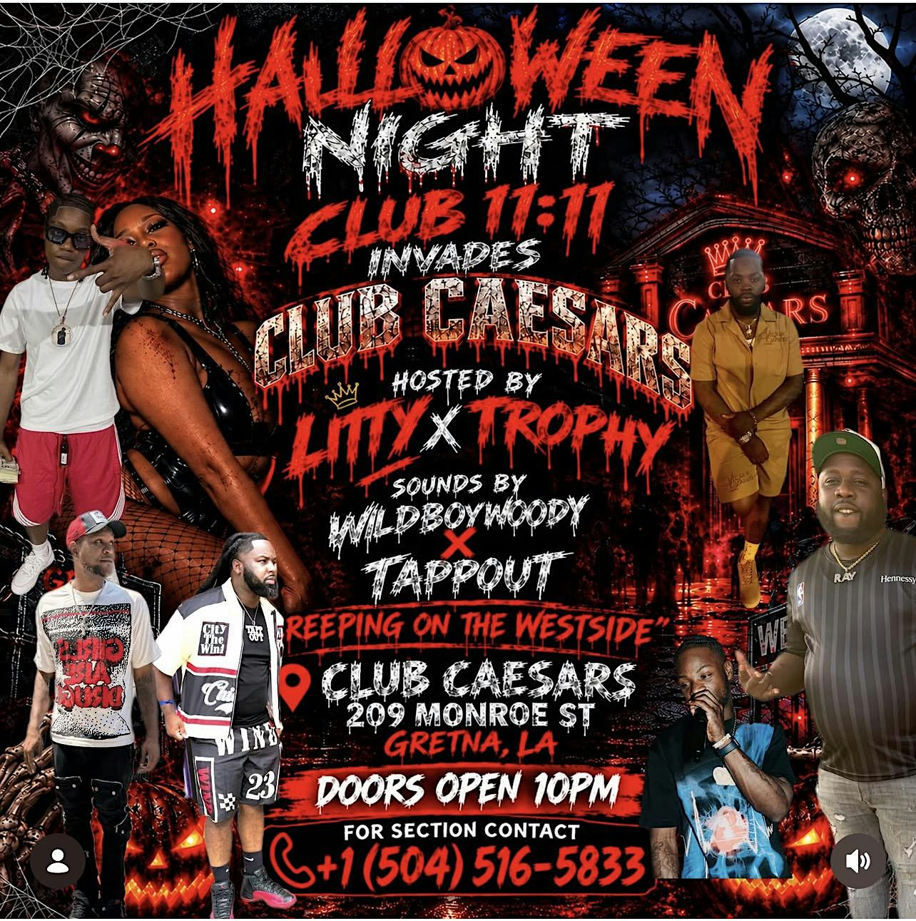 Club 1111 Halloween takeover
