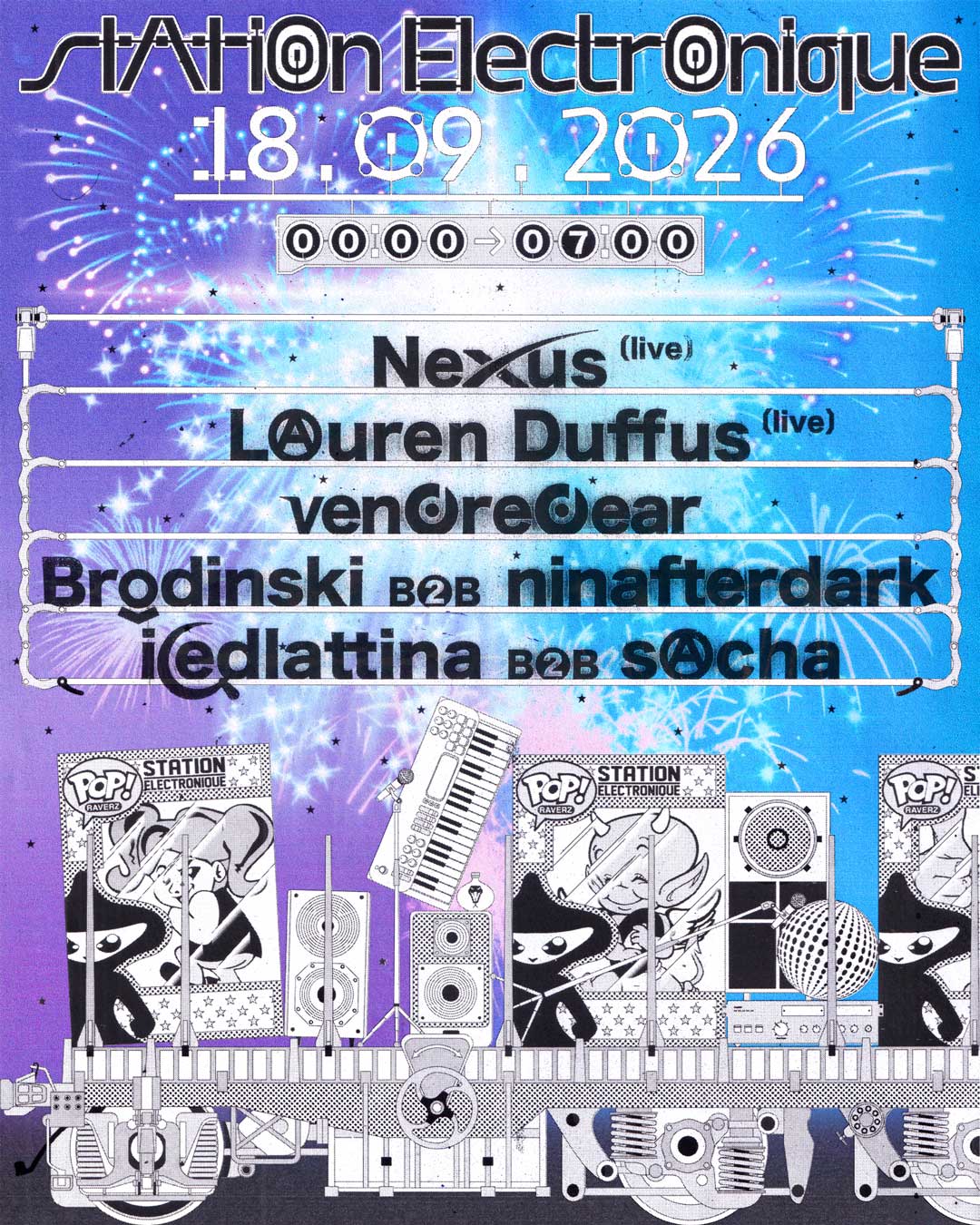 Station Electronique — Lauren Duffus, Nexus, Brodinskinski b2b ninafterdark + more