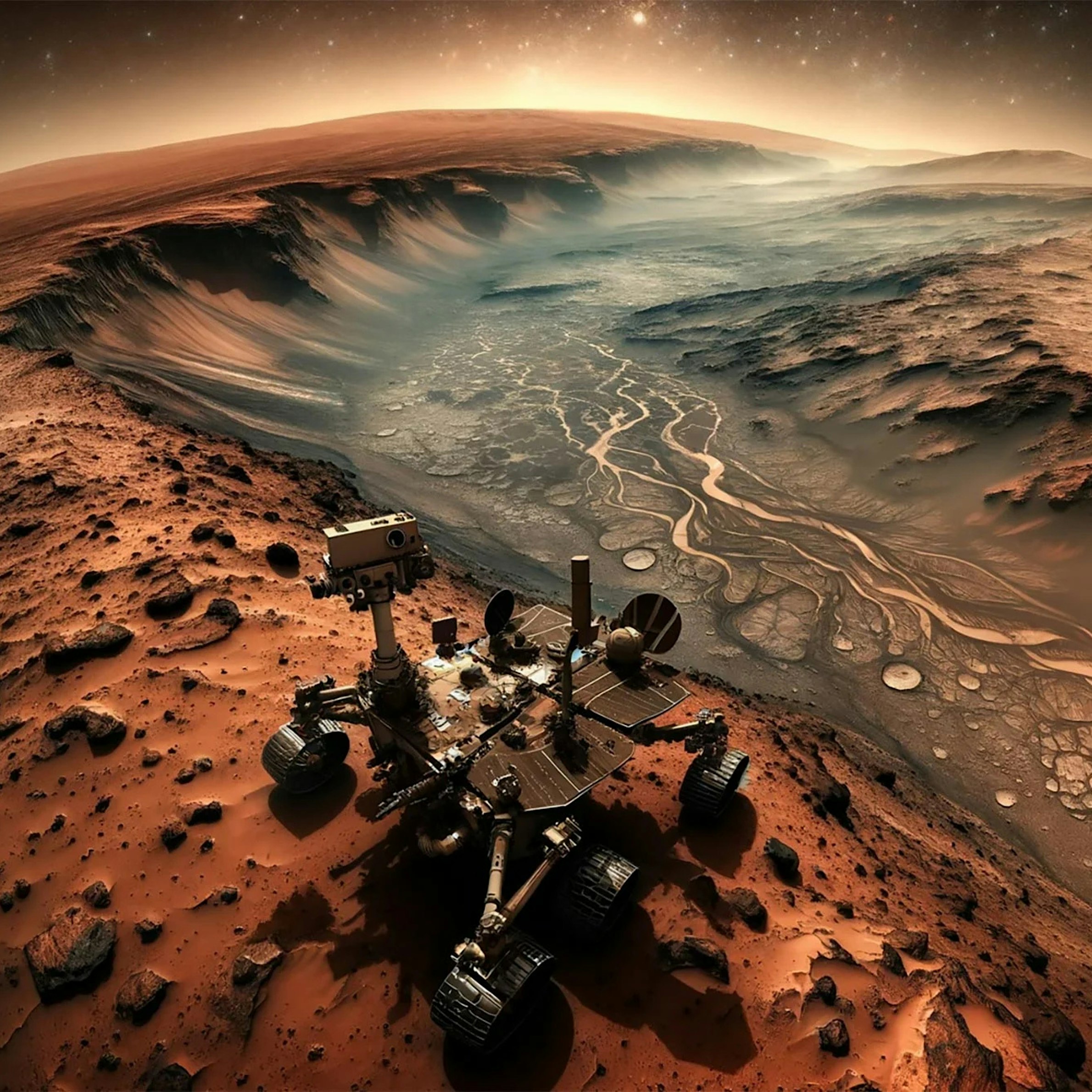 Big Rivers on Mars!