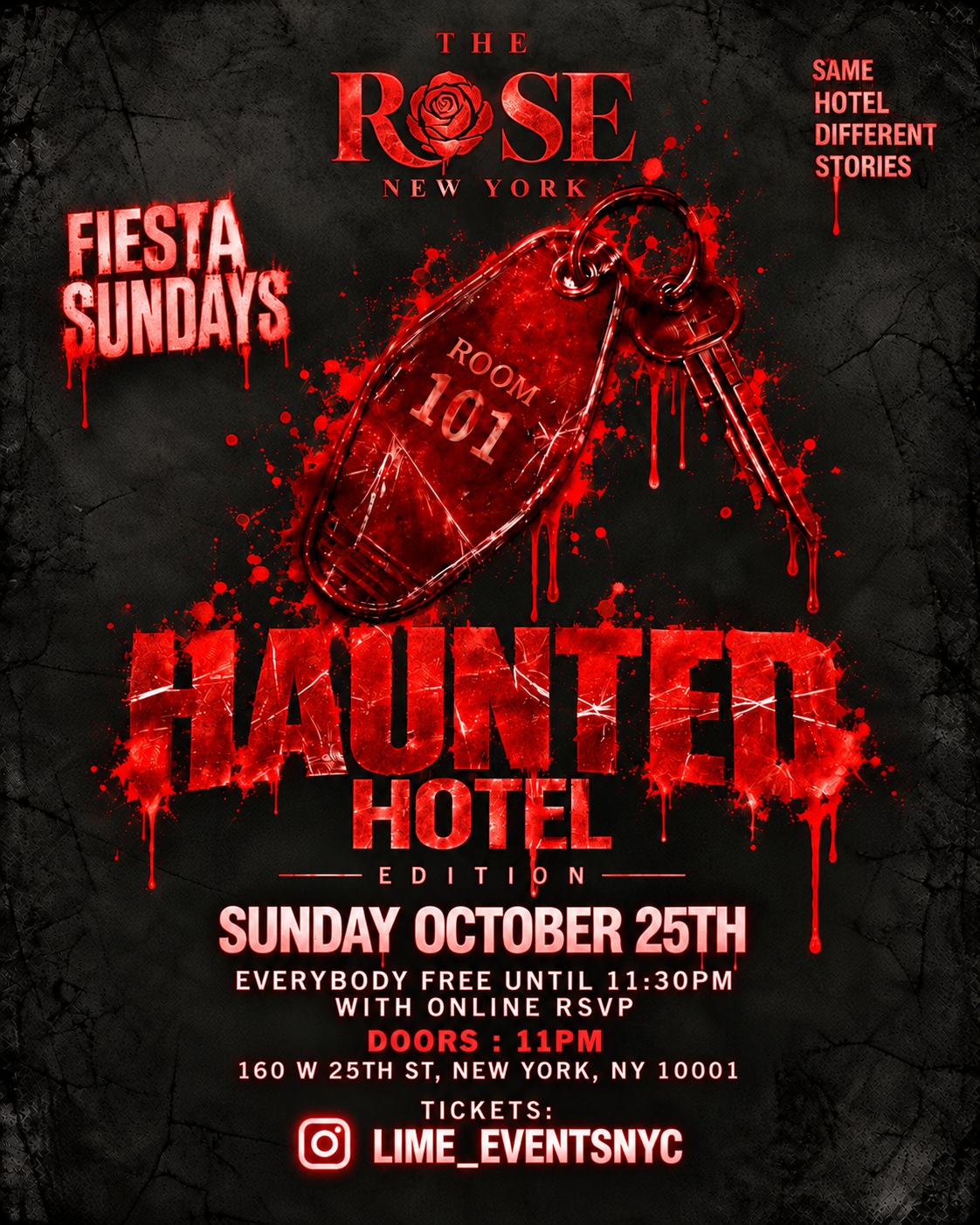 FIESTA SUNDAYS @ THE ROSE NYC (18+)