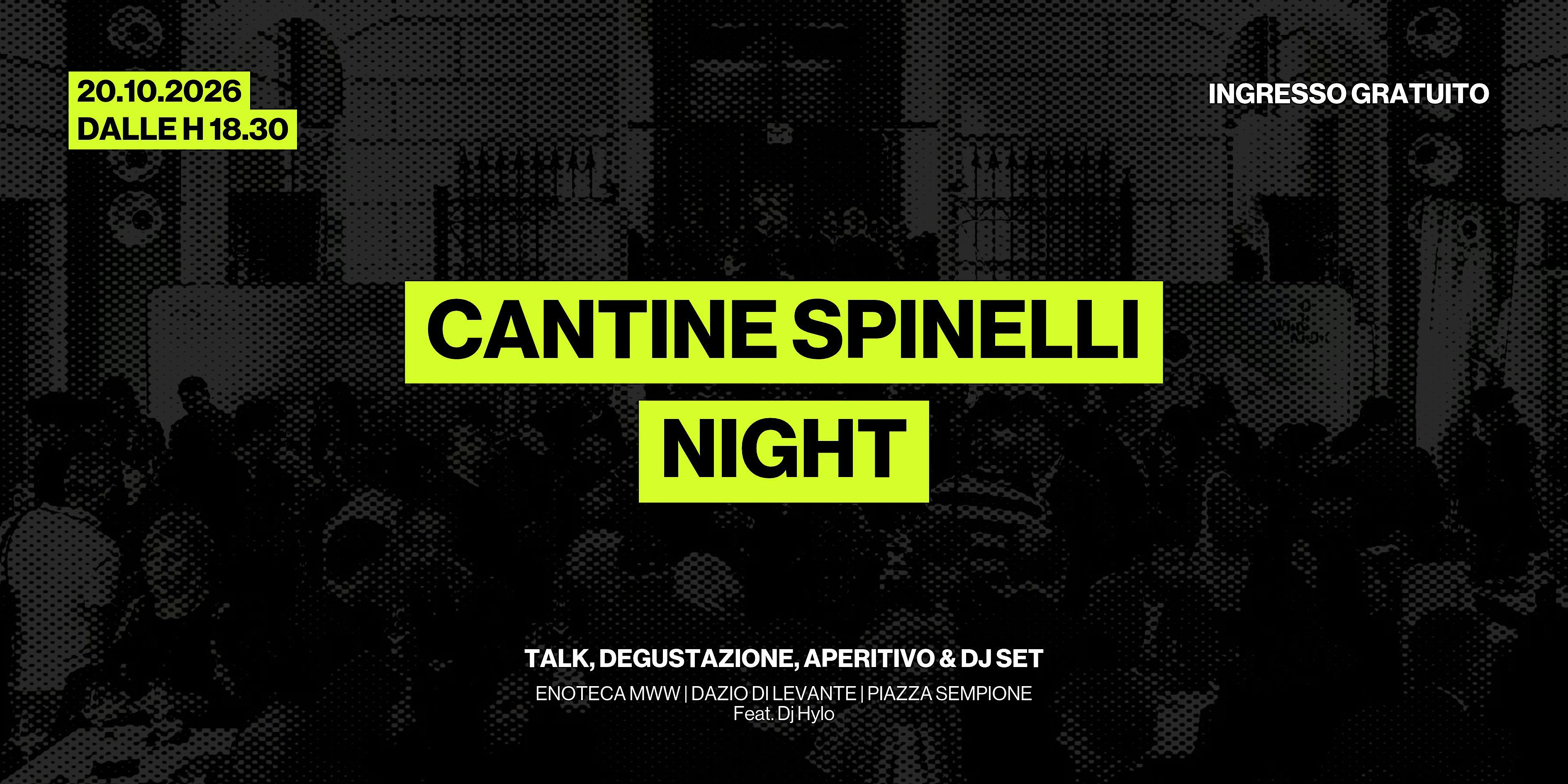 Cantine Spinelli Night @ ENOTECA MWW