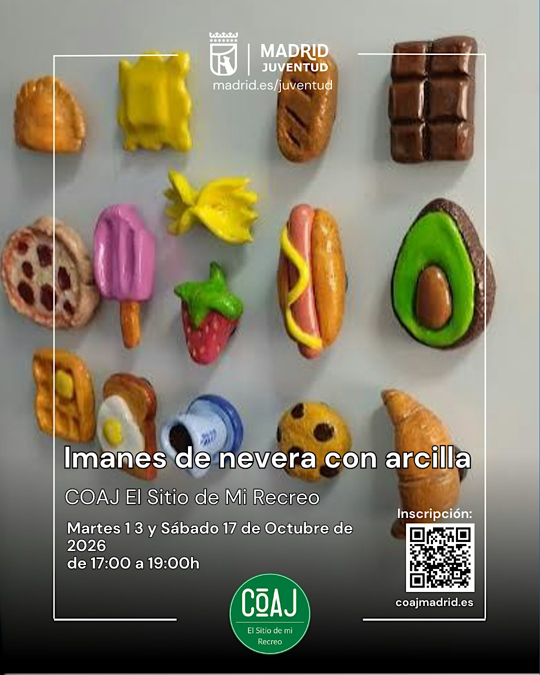 Imanes de nevera con arcilla