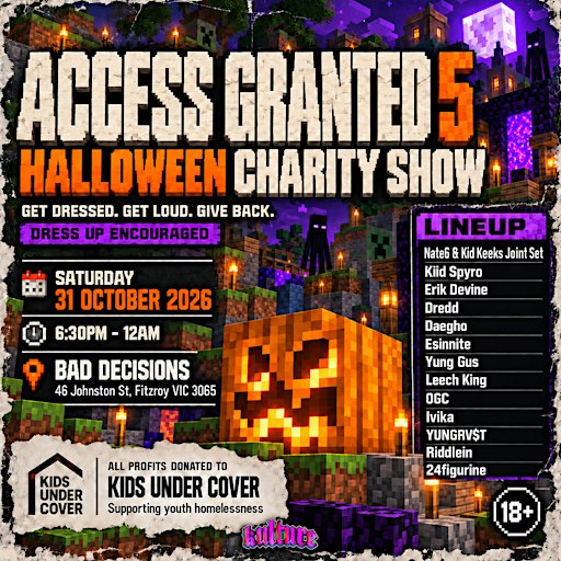 Access granted 5 Halloween charity show
