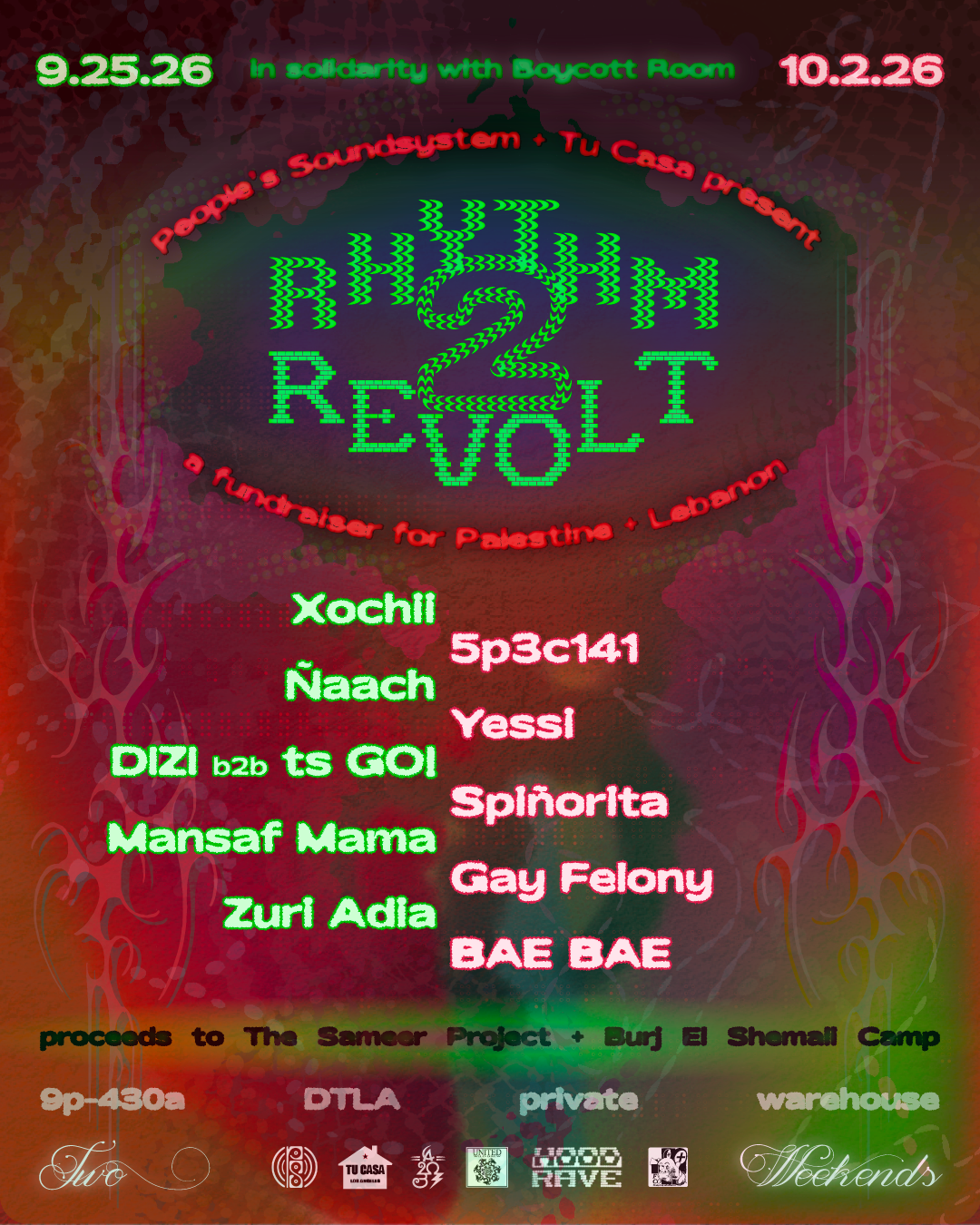Rhythm 2 Revolt Weekend 2