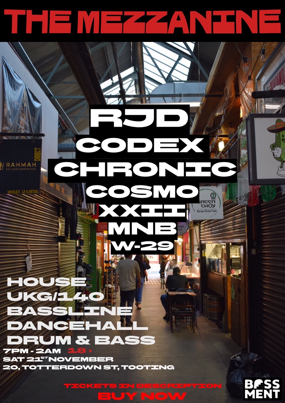 The Mezzanine - Bassment takeover