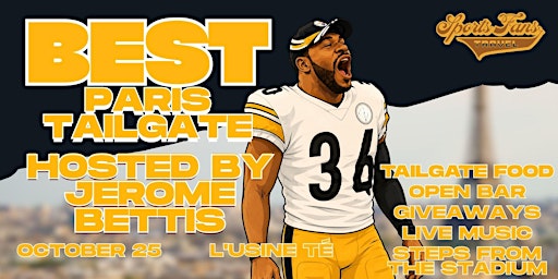 Best Paris Tailgate Hosted by Jerome Bettis