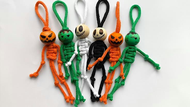 Fiber Arts Club: Macrame Halloween Creations | Crochet, Knit, Sew Hangout