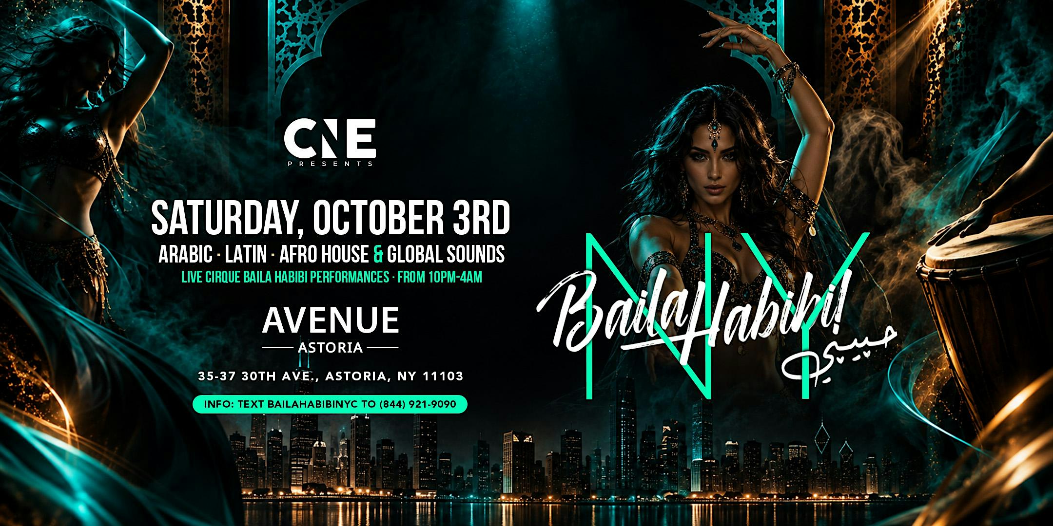 50% SOLD OUT Baila Habibi حبيبي Astoria NY