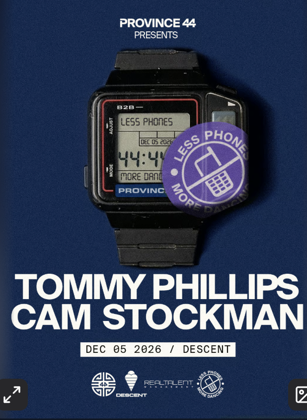 PROVINCE 44 presents Tommy Phillips + Cam Stockman