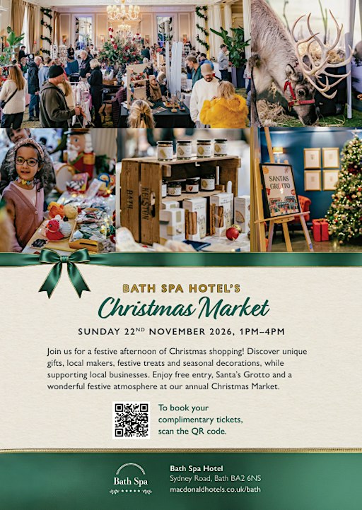 Bath Spa Hotel - Christmas Market