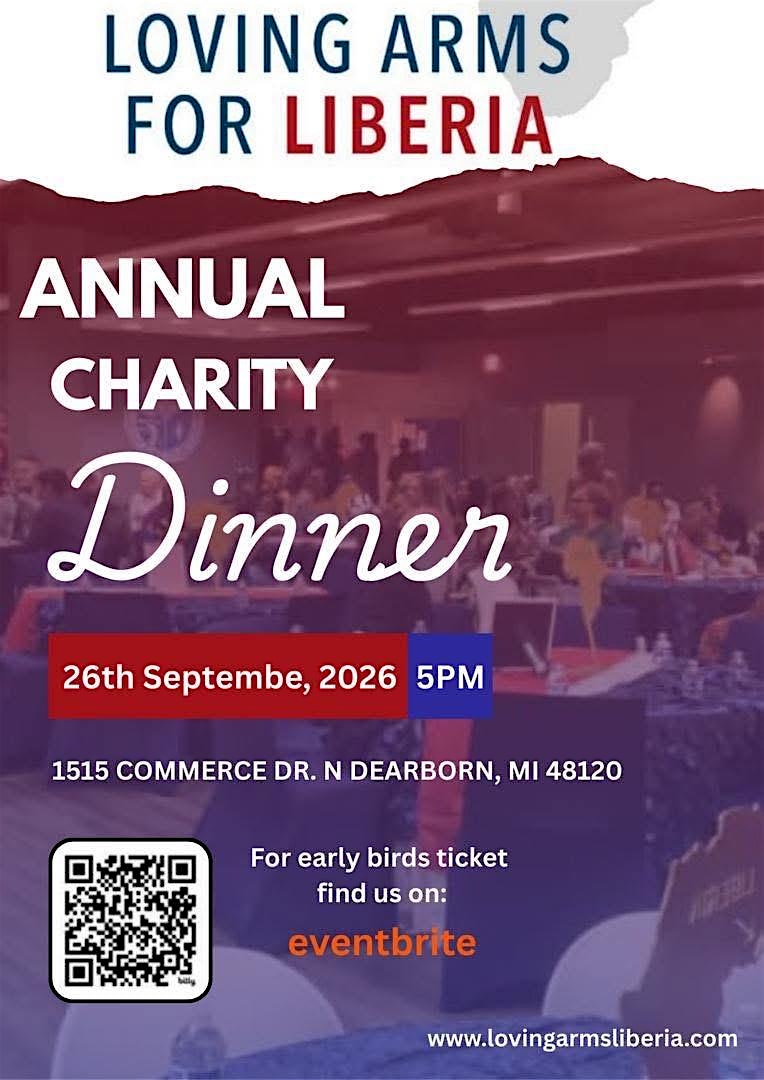 LOVING ARMS FOR LIBERIA ANNUAL CHARITY DINNER