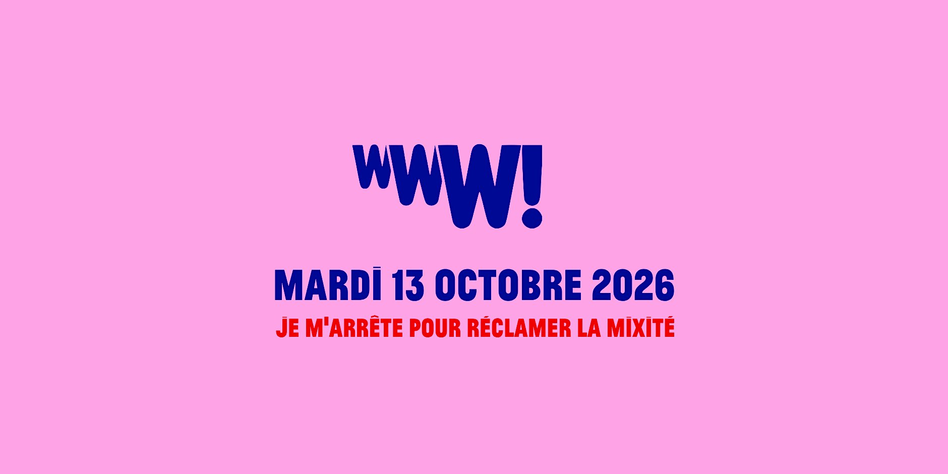Rassemblement World With Women ! - Paris