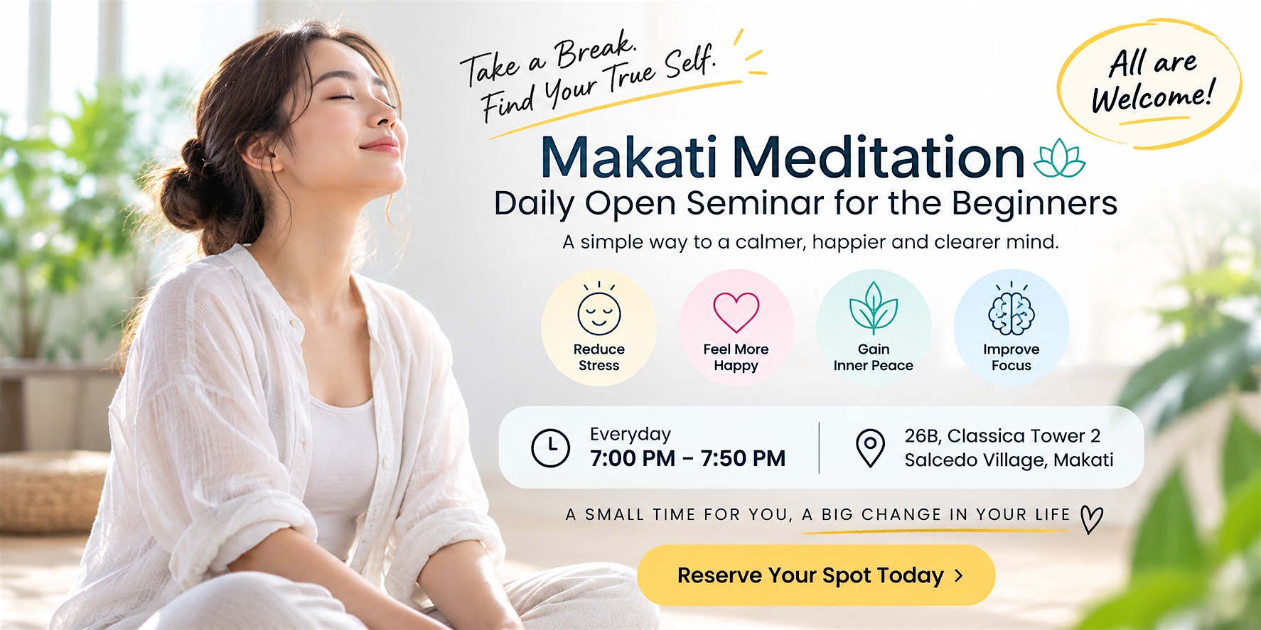 Meditation for Beginners | Free Trial Session