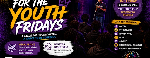 Poetry in Motion Art Show: For the Youth Fridays edition