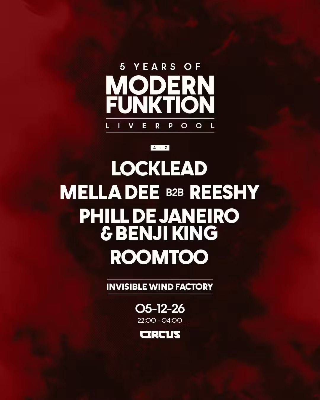 Modern Funktion Liverpool - Locklead, Mella Dee, Reeshy & More