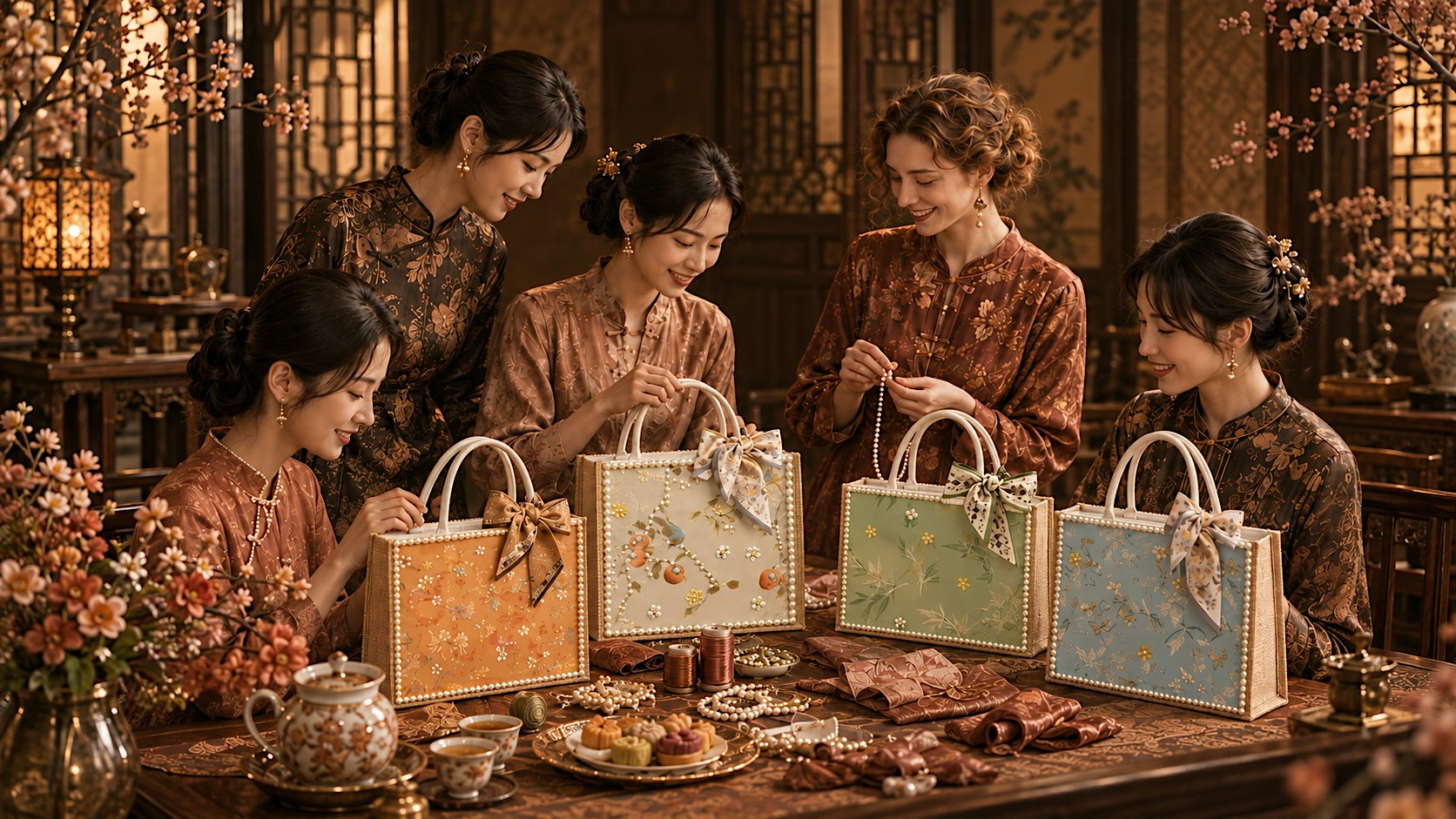 Brocade in Bloom | Song Brocade Handbag-Making & Lifestyle Salon