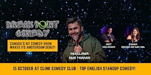 Break Point Comedy — English Stand-Up Comedy in Amsterdam