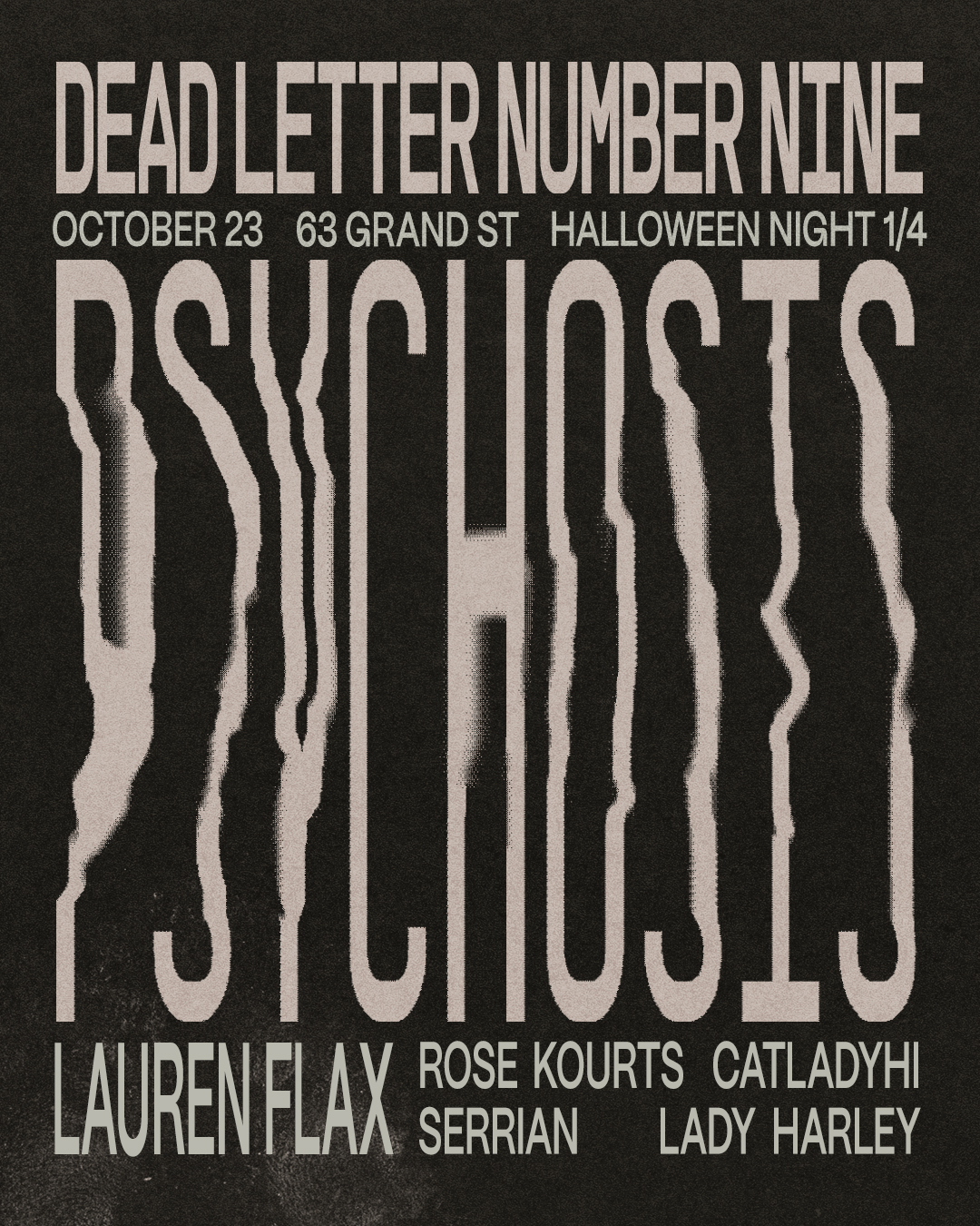 Dead Letter No. 9 Psychosis: Halloween Party Pt. 1of 4 - Lauren Flax, Rose Kourts, CatLadyHi